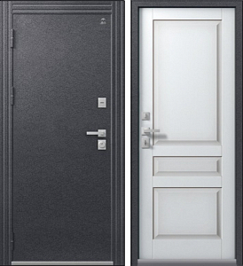 Товар Дверь Термо-2 Антрацит Муар - Кашемир Белый DIS007376