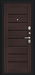 Дверь Техно Букле черное/Wenge Veralinga BR5303 фото